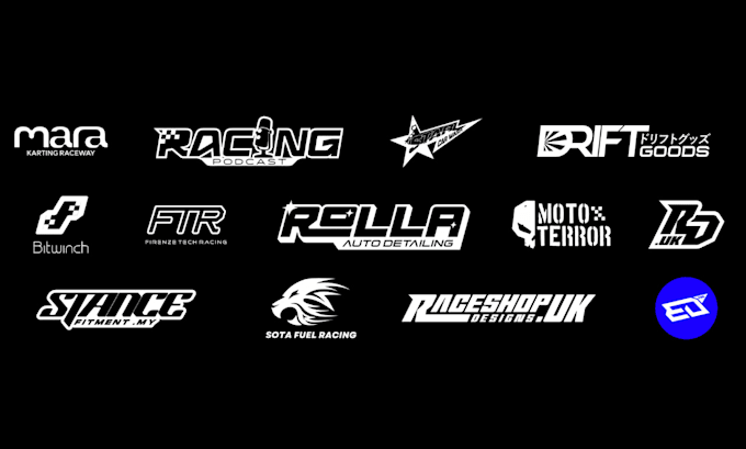 design professional modern logo for sticker, tshirt, document, merch
