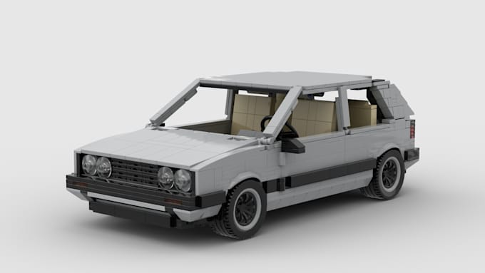 build any car or model in lego