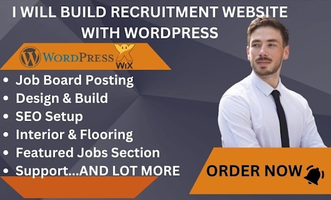 build recruitment website, job board website, healthcare staffing agency website