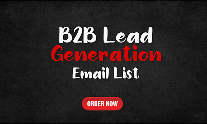 do targeted qualified b2b lead generation, email finder scraper list building