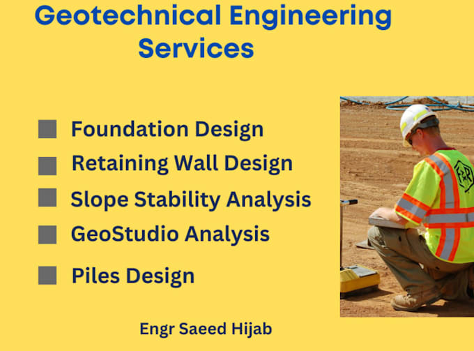 Do geotechnical engineering projects by Saeedhijab | Fiverr