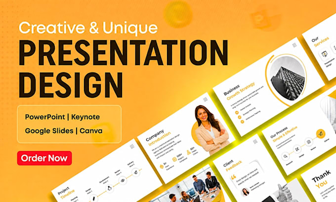design sales powerpoint presentation, canva, pitch deck and google slides