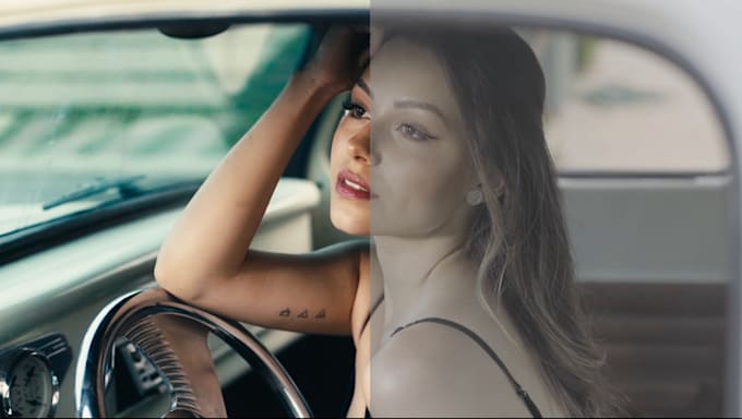 do professional video color grading and color correction