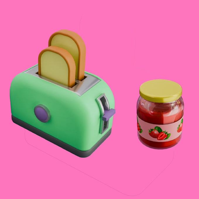 3d stylized icon for you