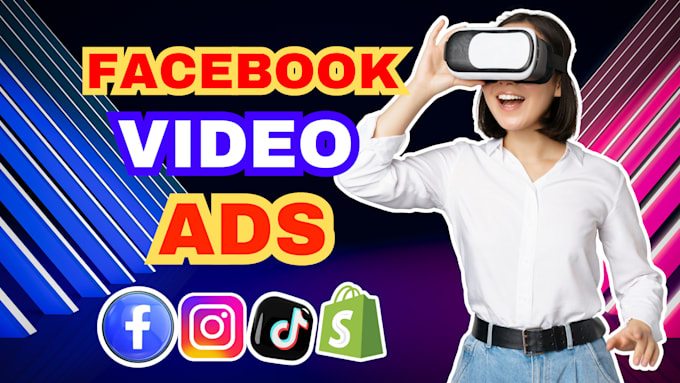create shopify facebook video ads and dropshipping video ads