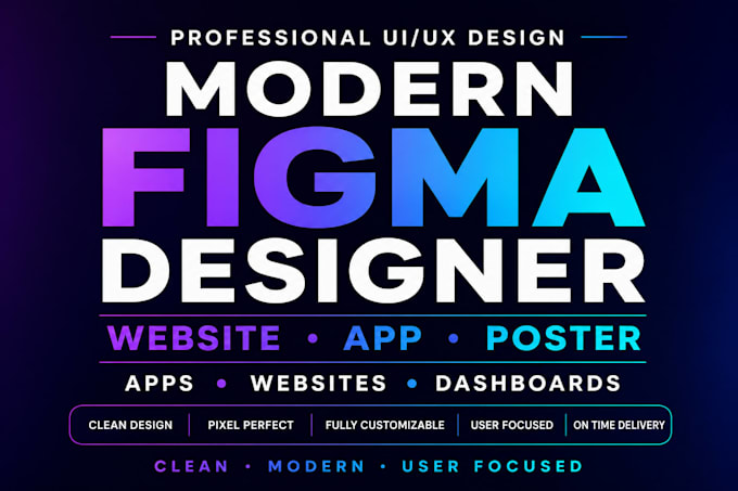 your figma app, website, and poster design expert