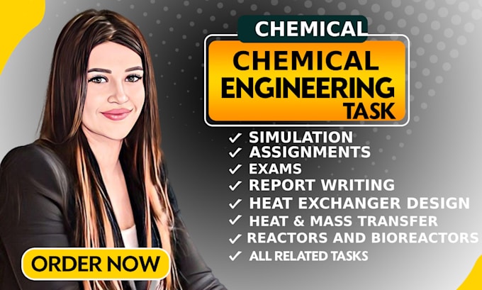 do simulation using aspen plus and do chemical engineering related tasks