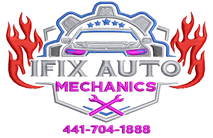 do logo embroidery digitizing, convert to dst, pes, flat, 1h