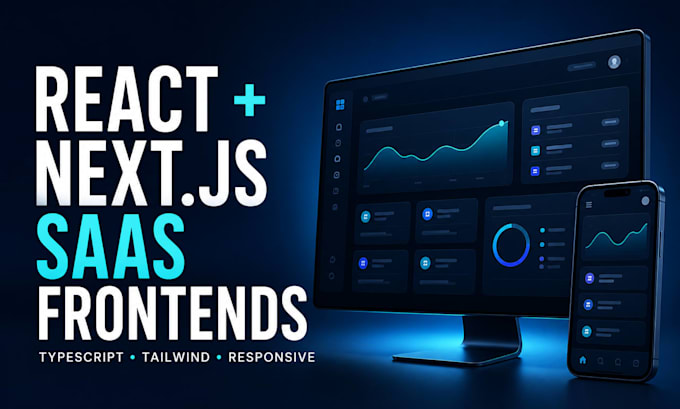build a production ready react and nextjs saas frontend