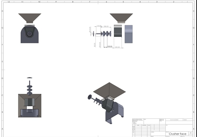 do 3d modeling, 2d drawing and flow simulation in solidworks