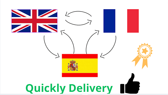 vous fournir des services de traductions de anglais vers le francais
