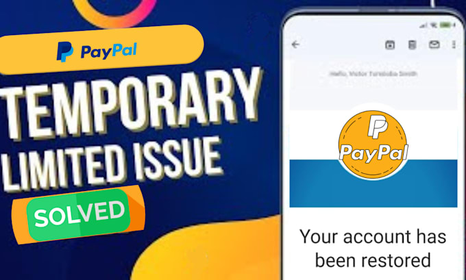 help you to fix temporary limit paypal