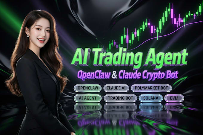 build polymarket prediction market openclaw claude trading bot solana evm