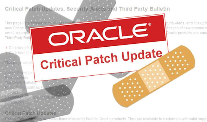 oracle database patching service