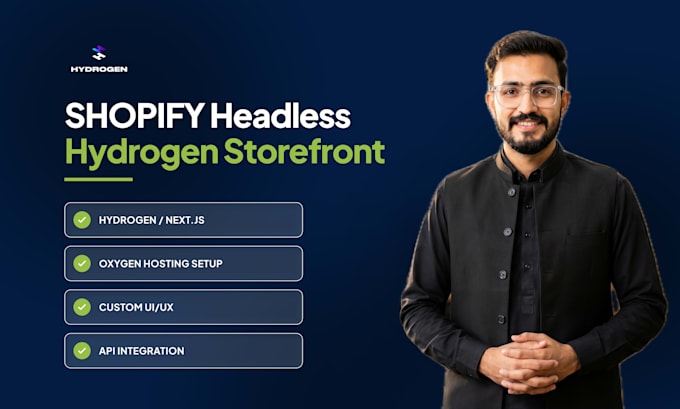 build shopify store or hydrogen storefront with oxygen hosting