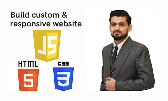 Build a custom responsive website using html5 and css3 by Imsalman924 ...