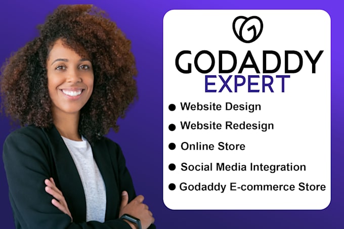 godaddy website design, godaddy website redesign