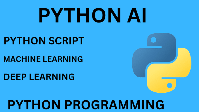 Do python ai, machine learning, dl, langchain, web scraping, nlp, model ... image.