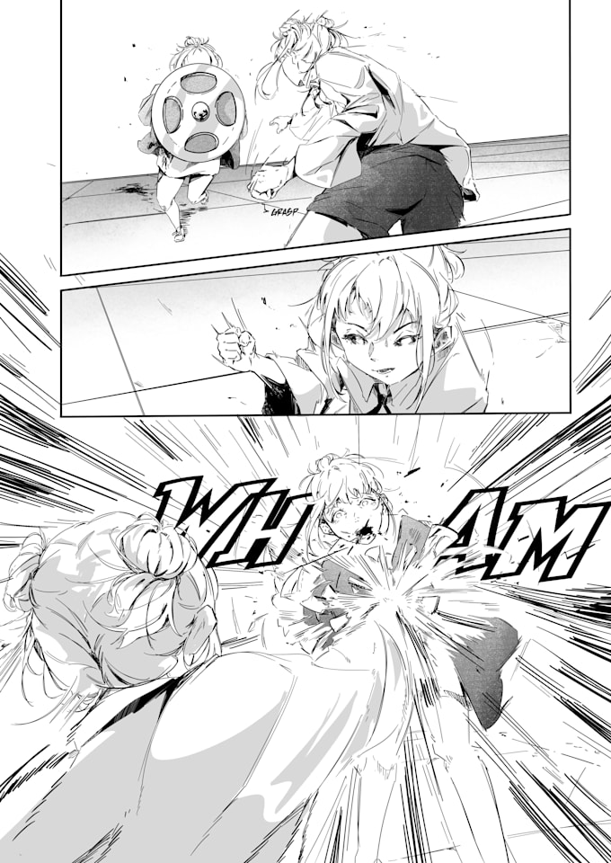 Draw manga from your written script by Yamipatoduck | Fiverr