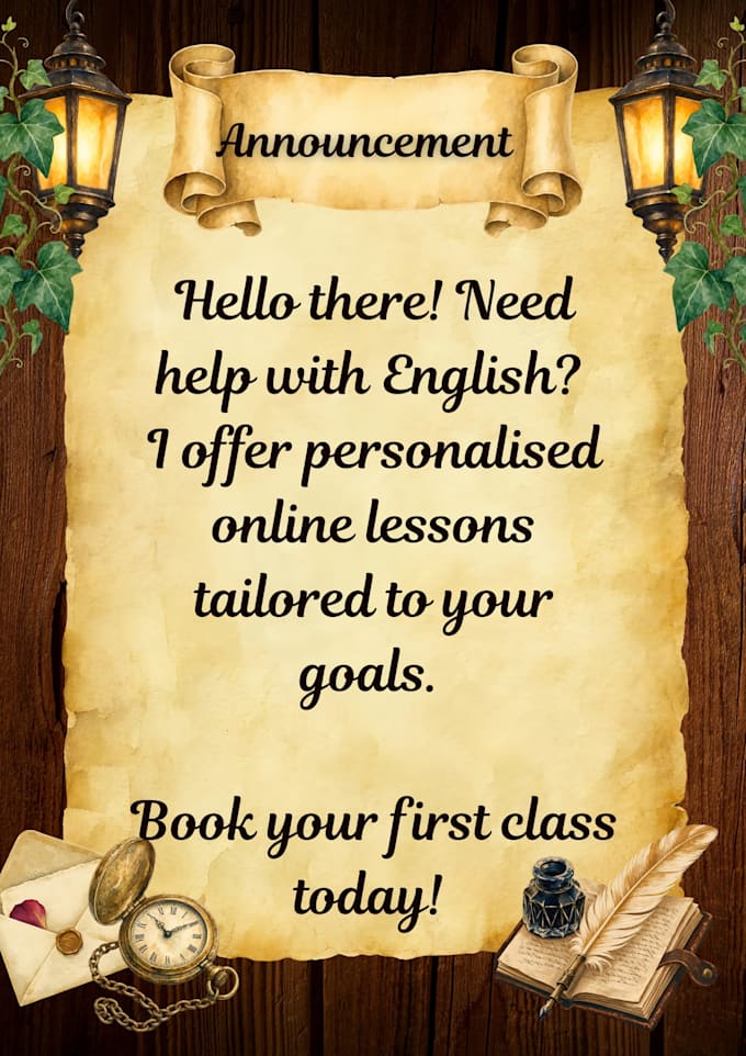 teach you english online