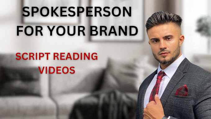 be a spokesperson for your brand