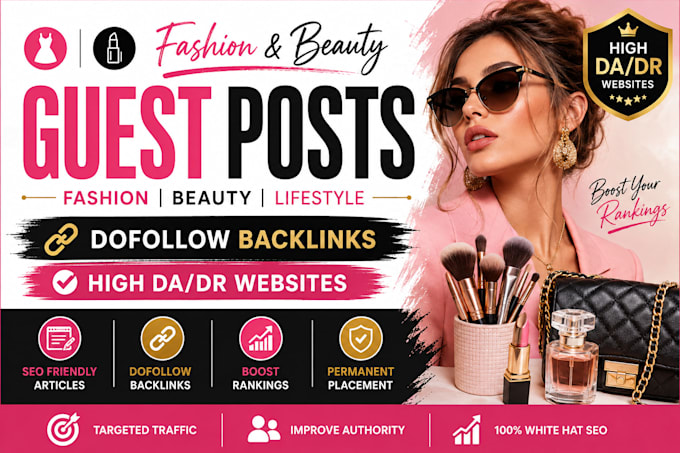 publish fashion and beauty guest posts on high da websites