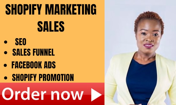 do shopify marketing, promotion, to boost shopify sales