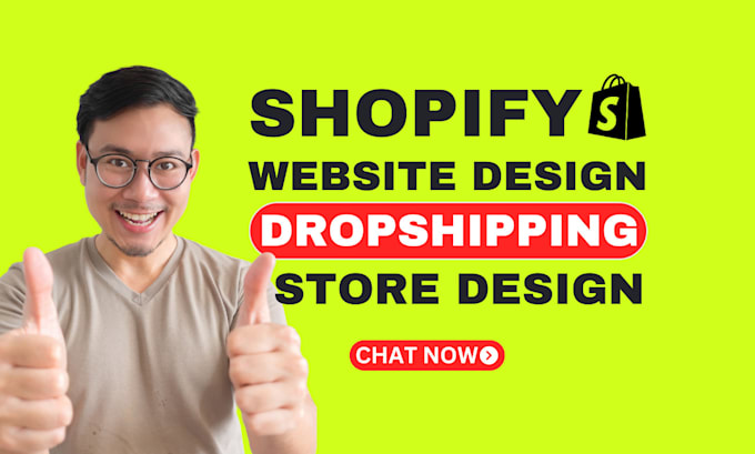 design and develop shopify dropshipping store