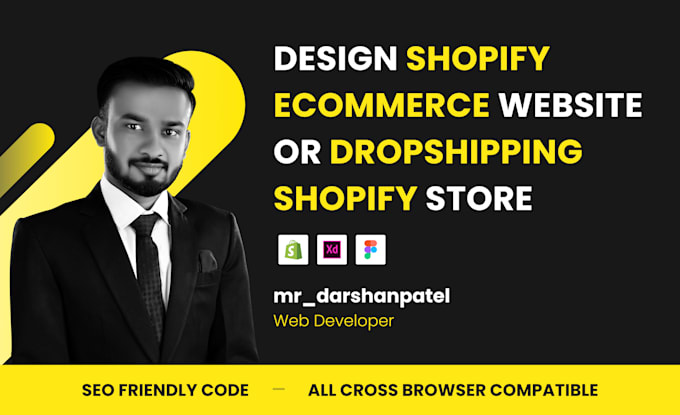 create ecommerce shopify website, shopify store or figma to shopify expert