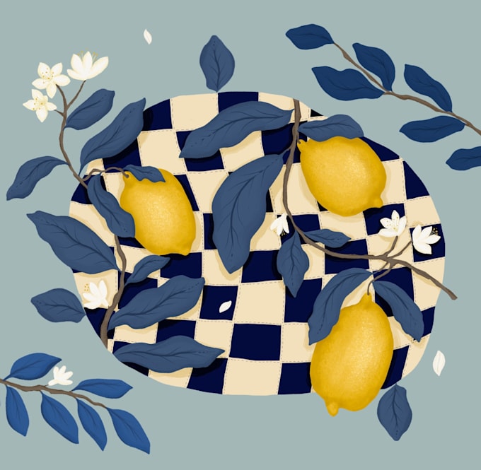 create custom digital illustration