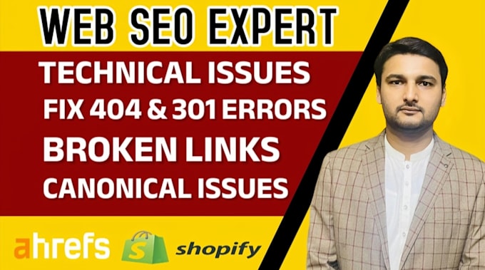 404 broken links, canonical issues and google search console errors