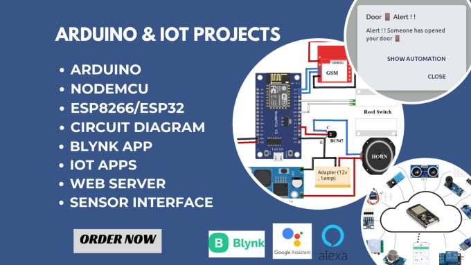 Program arduino esp8266 and iot projects by Electronexus2 | Fiverr