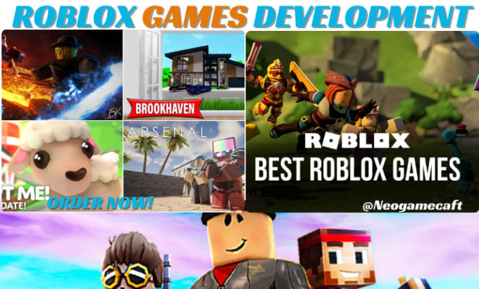 Do roblox game design,roblox developer,roblox studio characters, roblox ...