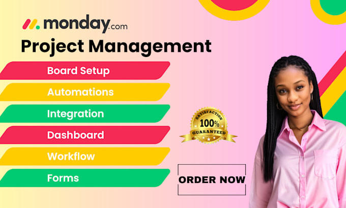 setup monday com crm for project management, monday com VA