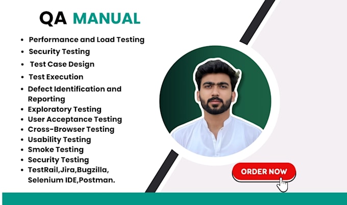 do QA manual testing of your andriod app, ios app, website, web apps and kajabi
