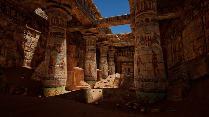 do 3d environment art and props for games and your projects