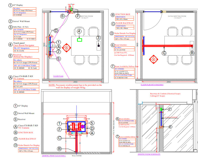 create av drawings in 2d