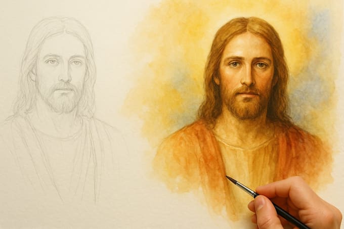 draw realistic portrait pencil sketch