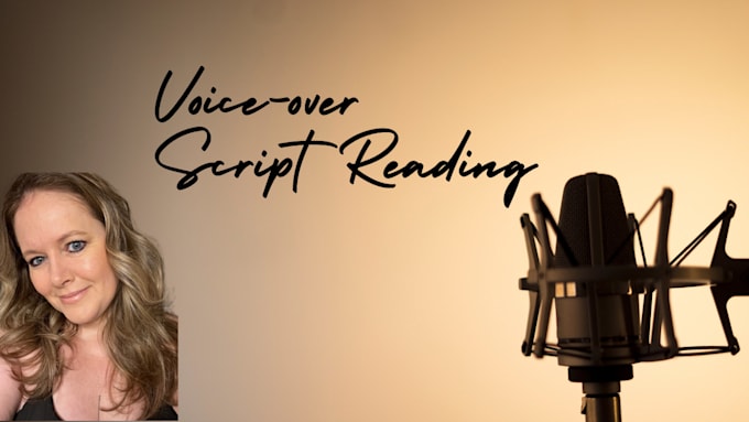 create a spokesperson script read video or audio