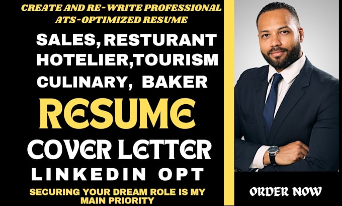 Write hospitality sales restaurant - Write Hospitality Sales Restaurant Hotelier Tourism And Culinary Resume