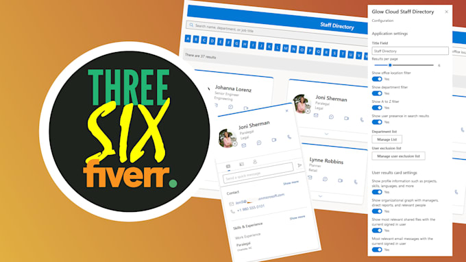 implement our staff directory app into sharepoint