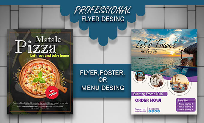 desing best flyer, poster, and broucher desing