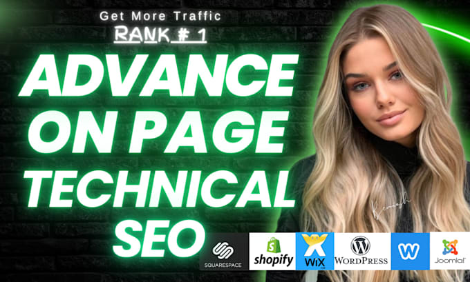 do advance on page and technical website SEO optimization