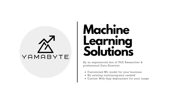 develop ai and machine learning solutions for your business