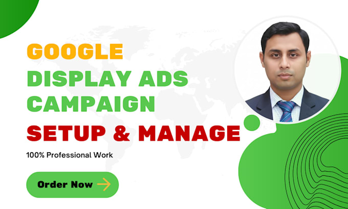 setup and manage google display ads campaign