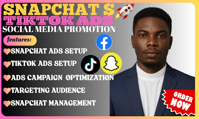 run high converting tiktok ads snapchat ads facebook ads ugc video