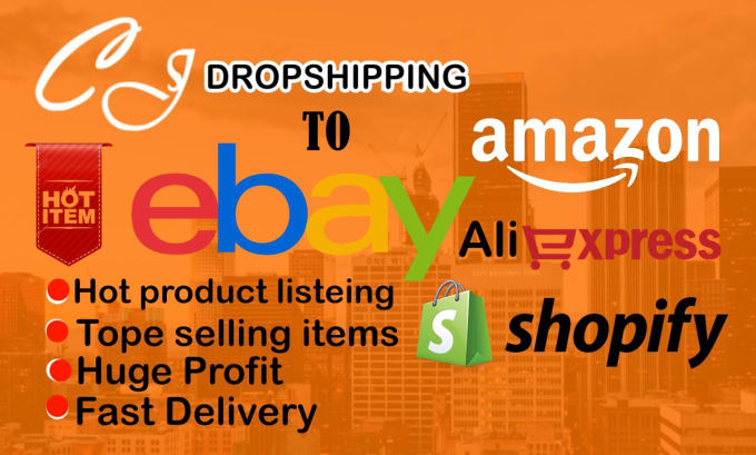 Do cj dropshipping to ebay listing, cj dropshipping to shopify ...