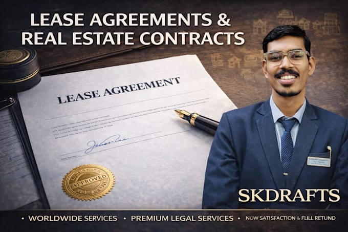 draft lease agreements, rental contracts, and real estate contracts at low cost