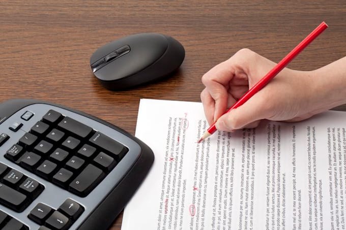 proofread and edit up to 1000 words within 24 hours