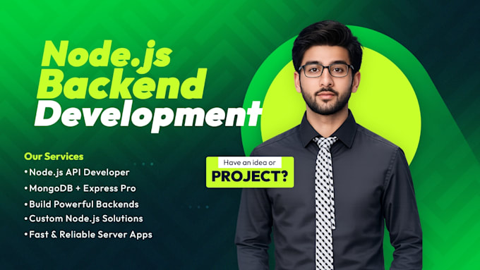 develop and resolve backend solutions with node and mongodb